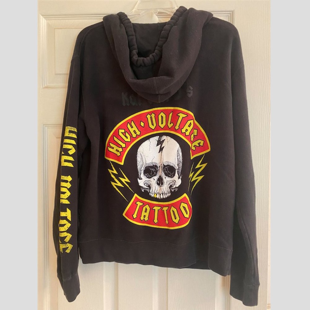 Kat Von D High Voltage Tattoo Hoodie